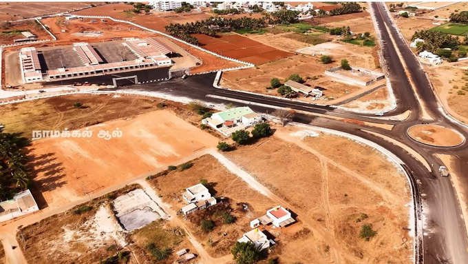 The grand new bus terminal in Namakkal! Photos going viral!  When is the opening ceremony?-oneindia news