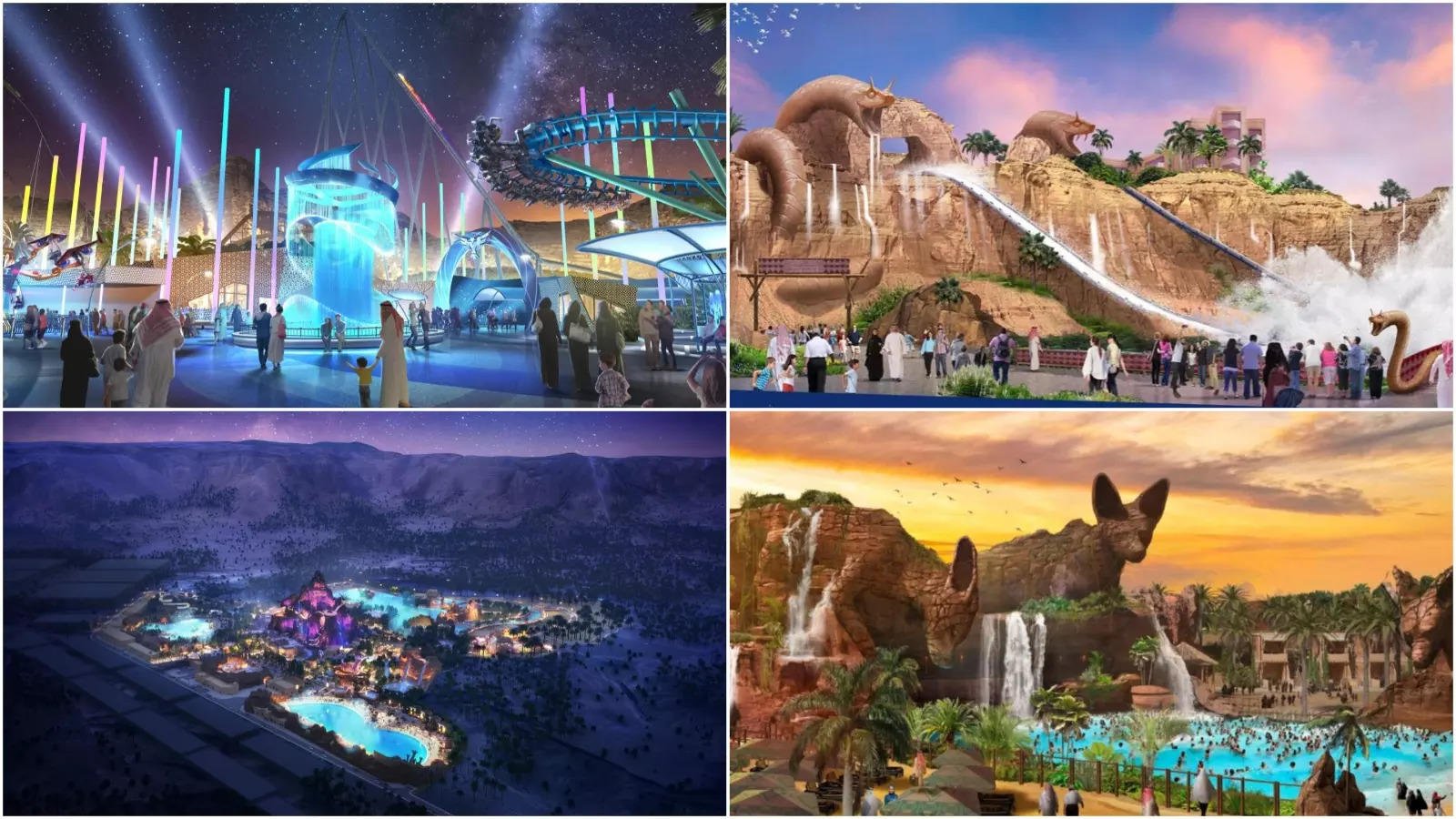 2.5 lakh square feet area.. More than 20 adventure rides!  The world's largest water theme park is coming!  Do you know where??-oneindia news