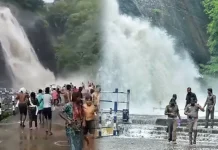 Courtalam Flood: Save yourself from making videos 'DADDY' – New Viral Video.!-oneindia news