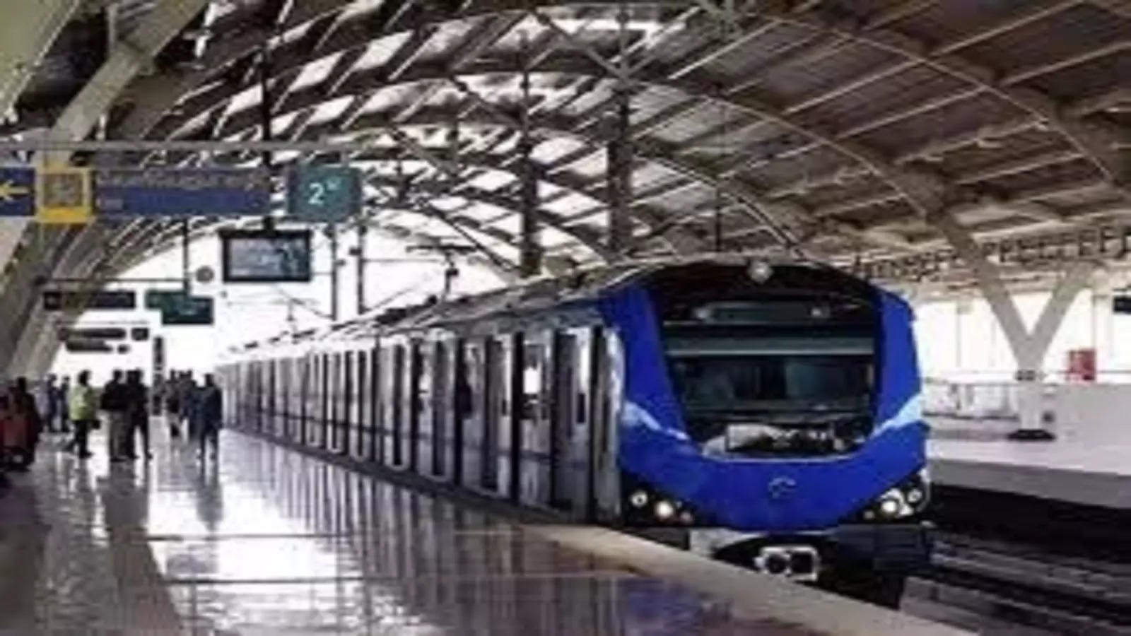 Metro Station Escalators, an additional facility to come in Chennai Metro stations!  - Construction of additional escalators in Chennai metro stations started-oneindia news