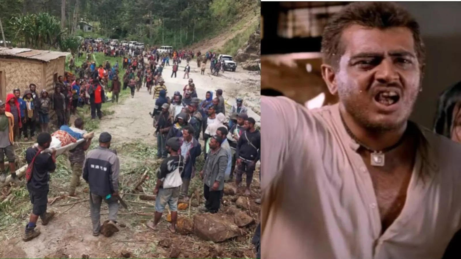 Papua New Guinea, which has become a present-day 'fig'.. 2000 people buried alive.. UN said shocking information..-oneindia news