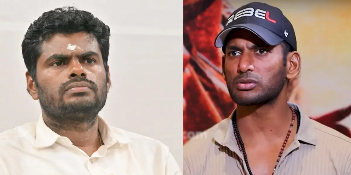 A biopic is in the making!  Vishal playing Annamalai?-oneindia news