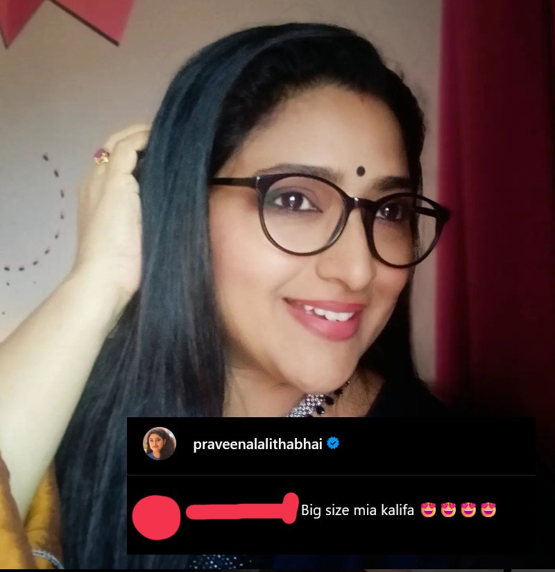 Big size Mia Khalifa.. Netizens describing serial actress Praveena..!-oneindia news