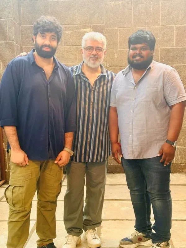 How are you Ajith?  'Good Bad Ugly' Shooting Spot Goes Viral-oneindia news