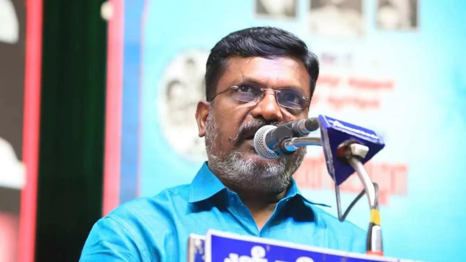 Echo of Kalkurichi incident!  Protest led by Thol Thirumavalavan in Chennai this evening!-oneindia news