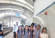 Government school students travel to Chennai by plane-oneindia news