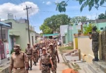 Police parade ahead of Vikravandi by-election-oneindia news