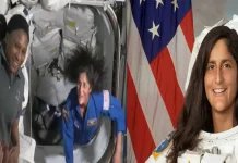 Sunita Williams dances on arrival at International Space Station: Viral video-oneindia news