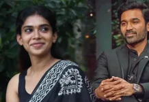 Dhanush looked at it and grabbed it!  Dushara Vijayan broke the truth!-oneindia news