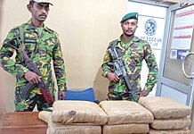 Youth arrested in Yali with twenty kilos of ganja-oneindia news