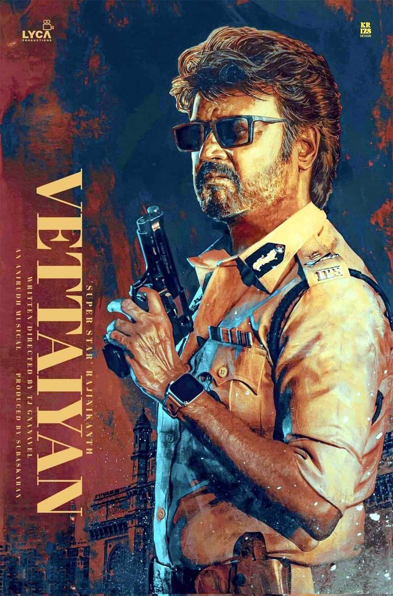 Rajinikanth started the dubbing work of 'Vettaiyan'!